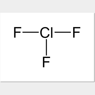 Chlorine Trifluoride ClF3 Posters and Art